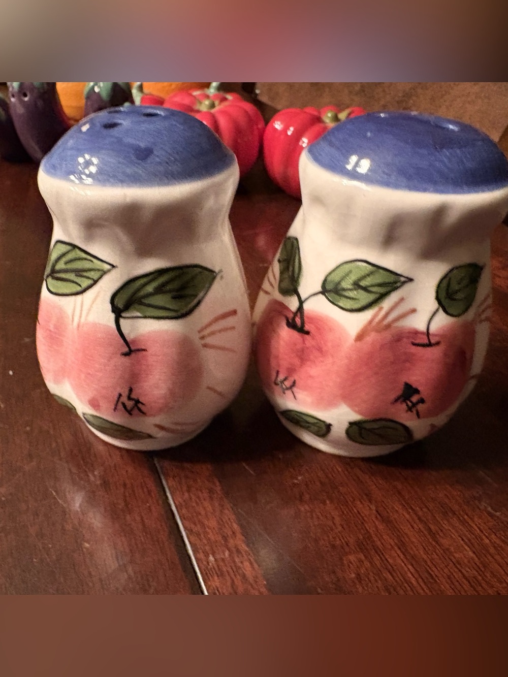 Vintage set of Salt and Pepper Shakers